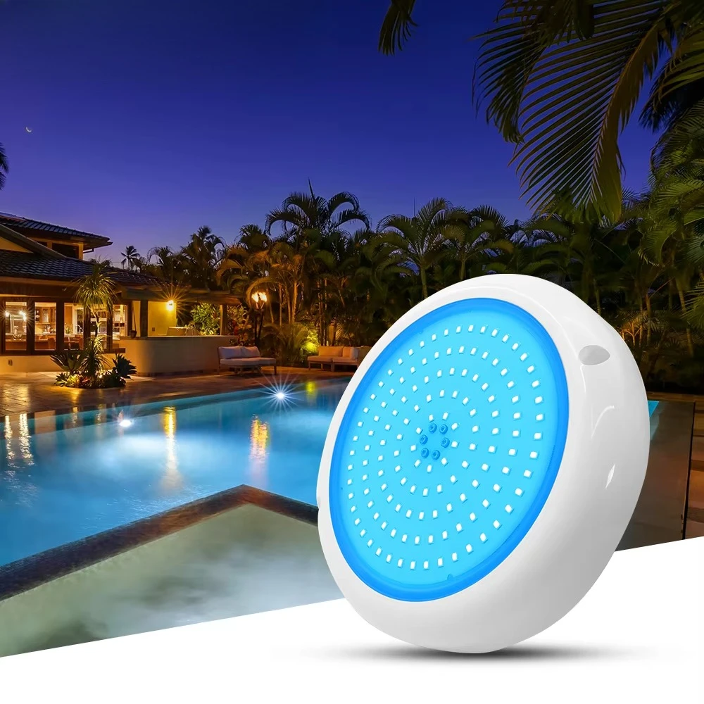 

Новый RGB пульт дистанционного управления, подводный глубокий светодиод, заполненный смолой для бассейна, светоизлучающий диод Par56,