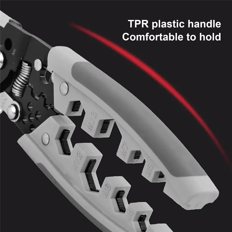 

T19C щипцы для зачистки электрических проводов, многофункциональные щипцы для намотки проводов, щипцы для проводов, профессиональный инструмент для обжима проводов