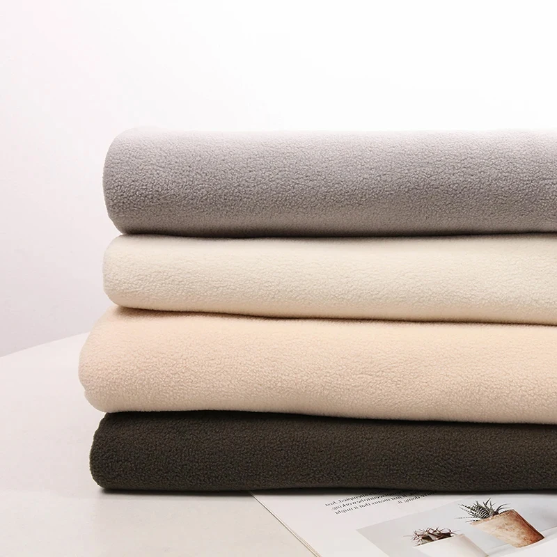 

1y/2y/3y Polar Fleece Cloth Polyester Autumn Winter DIY Clothing Handmade Sewing Fabric for Outerwear Jacket Plush Lining Hoodie