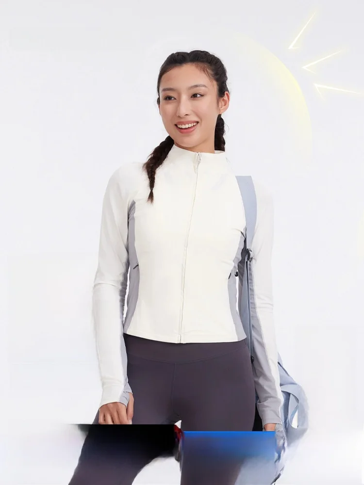 meters-bonwe-women's-slim-fit-long-sve-stand-collar-ice-skin-sun-protection-faionable-comfortable-versatile-new-2025