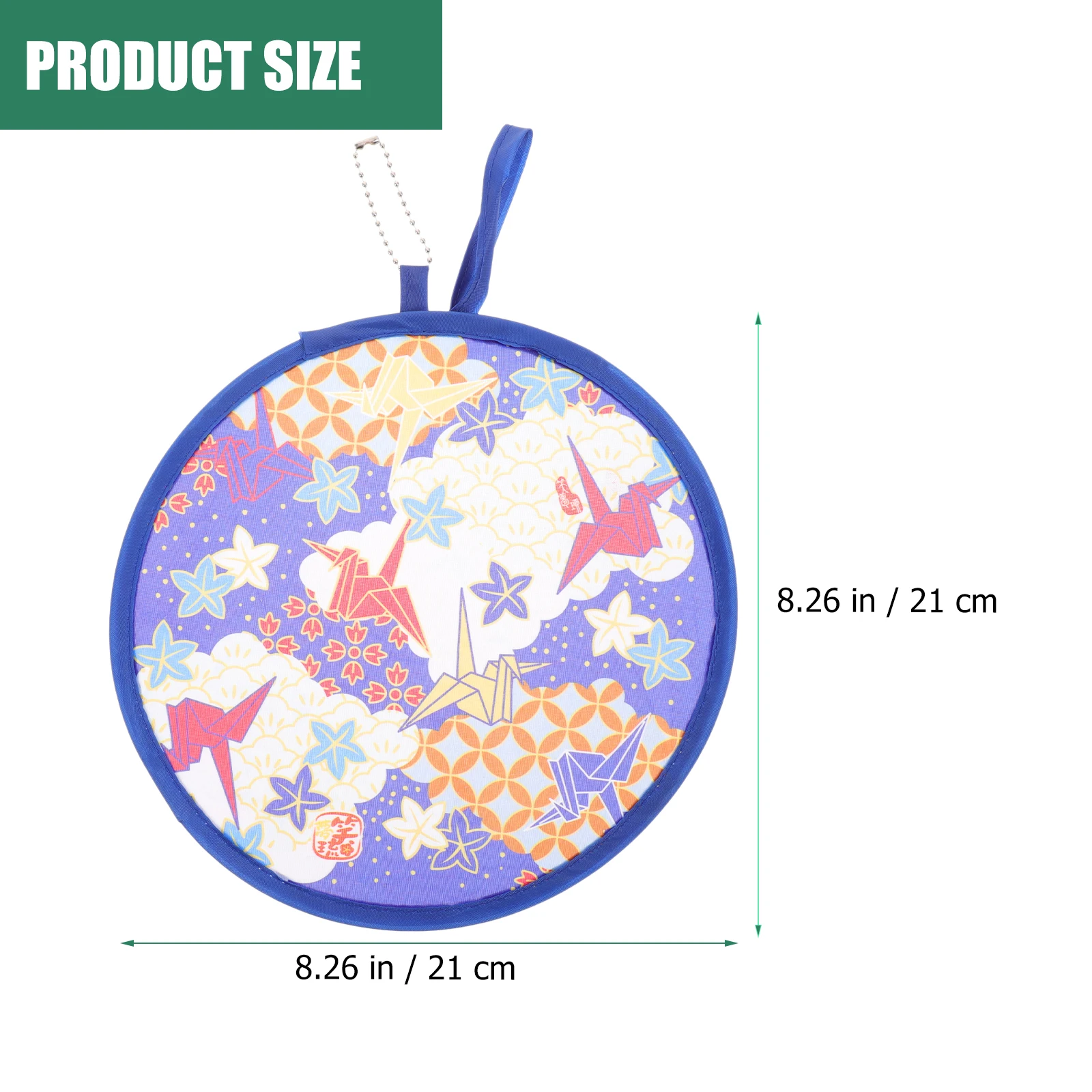 4pcs Outdoor Playset Folding Fan Dance Handheld Fans Performance Circular Children Traditional Style Round For Woman Miss