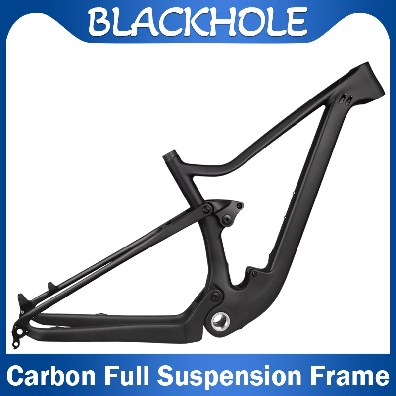 Carbon Mountain Bike Frame 29inch Travel 100mm Full Suspension Carbon Frame Boost 12x148 Carbon MTB Frame 29in Rear Shock 165mm