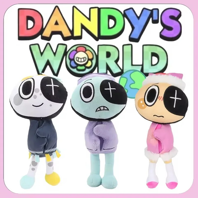 Dandy’s World Plush Star Time Astro Plush Toys Game Peripheral Starry Night Astro Dolls Birthday Gifts Toys for Kids Room Decor