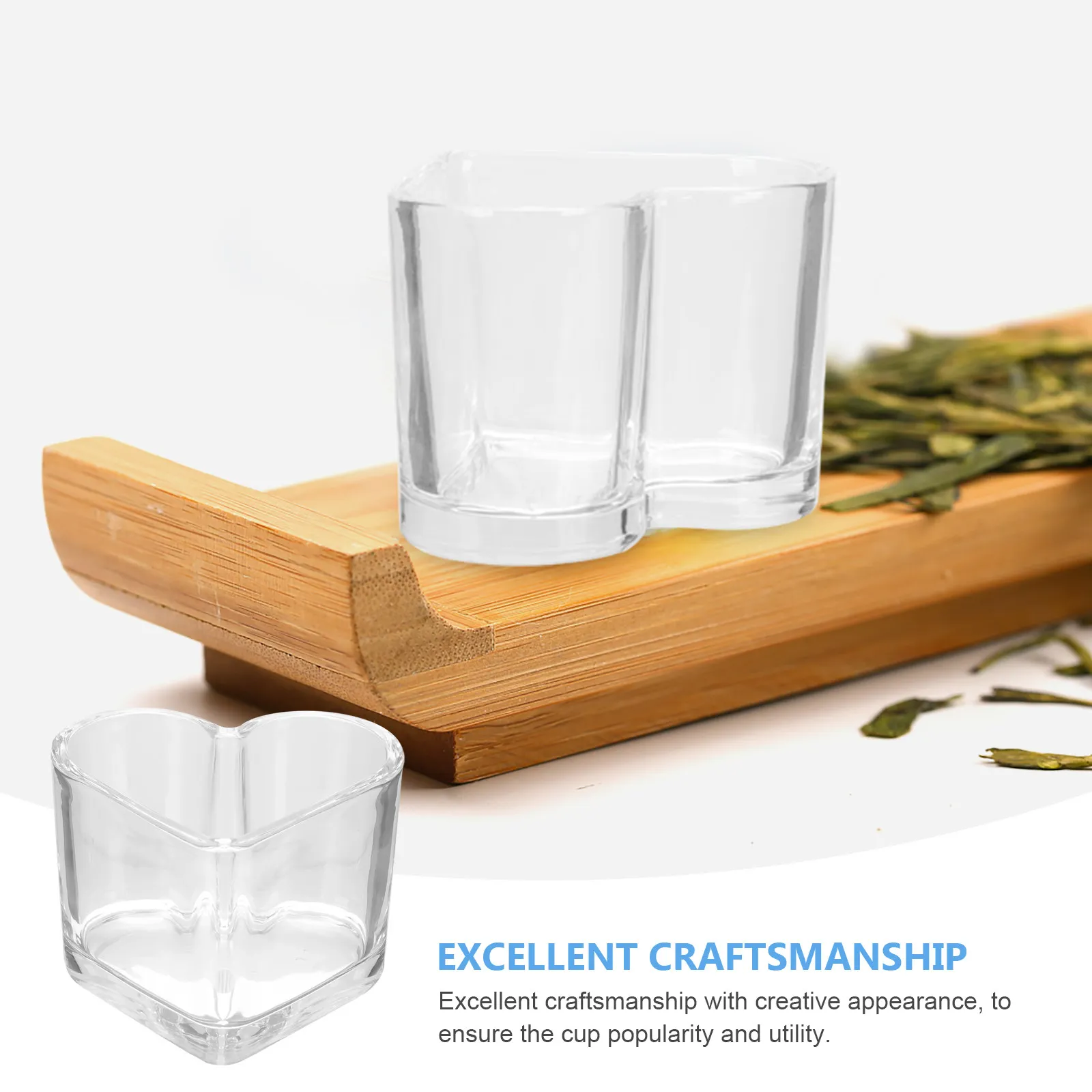 

Набор из 2 стеклянных стаканов в форме сердца, прозрачные кружки для кофе и чая, декоративная посуда для горячих и холодных напитков, креативные стаканы для воды и напитков