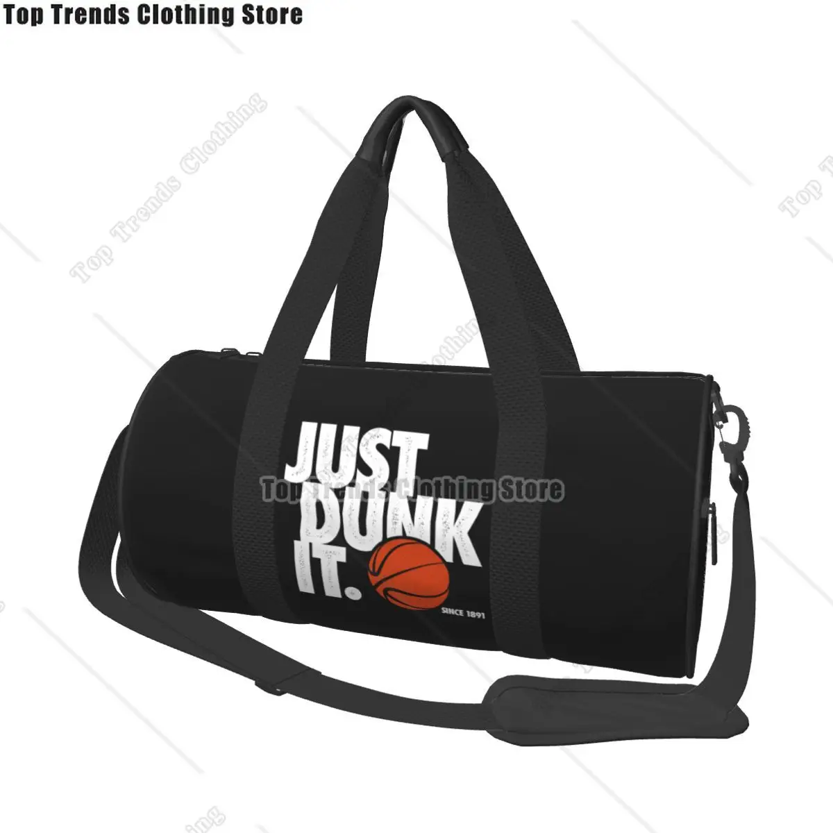

Gym Bag BASKETBALL Sports Bag Large Streetball Cool Men's Waterproof Custom Handbag Colorful Training Fitness Bag