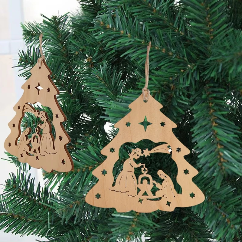 Paintable Blank Wooden Christm - Art And Craft For Xmas recension och pris