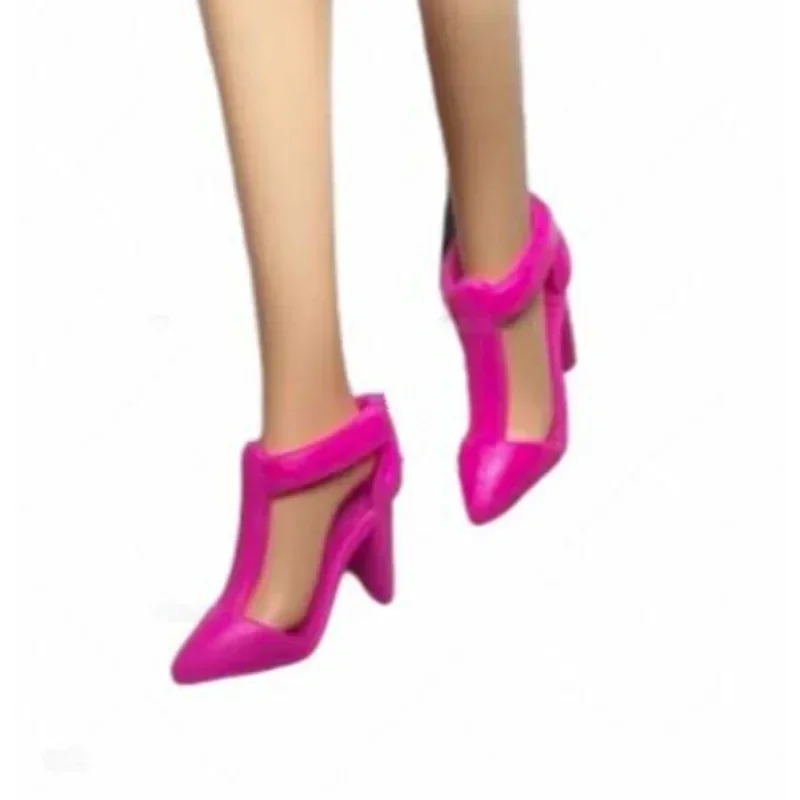 High quality YJ26 classic shoes flat foot high heels sandals fun to choose for your Barbiie dolls 1/6 Scale accessories