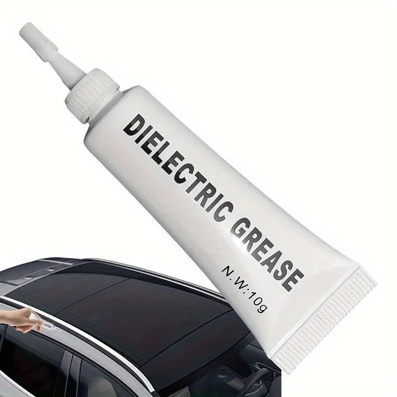 

1/3 шт. трубка для диэлектрической смазки, силиконовая паста 0,35 унции, водонепроницаемая морская смазка, полидиметилсилоксановый материал, автомобильная смазка