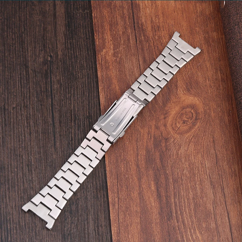 For Ferragamo F80 sports series fine steel watch band silicone rubber strap men's and women's wristband 26mm Bracelet Concave