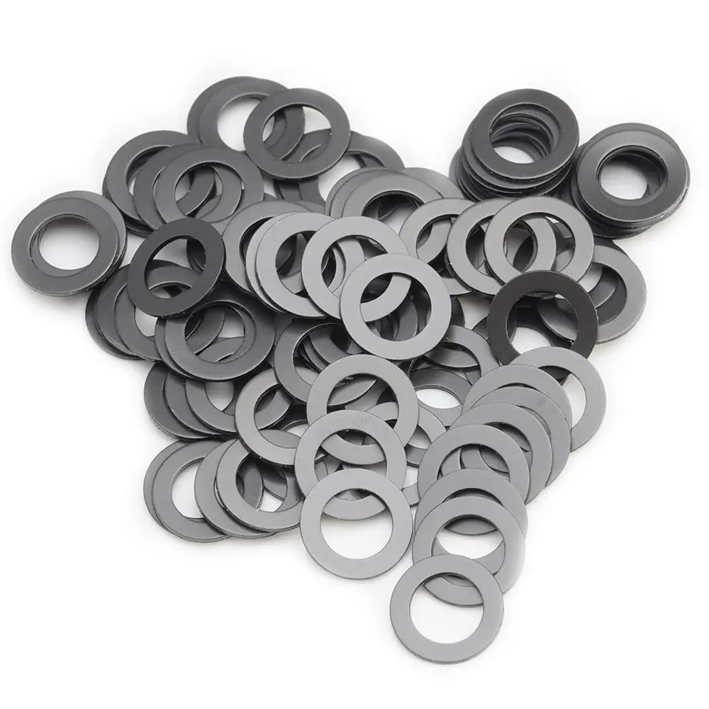 Model 1985 PTFE Nylon Washers, 5x8x0.5mm (Set of 100Pcs) use with Ball Bearing Spacers for Traxxas RC Vehicles