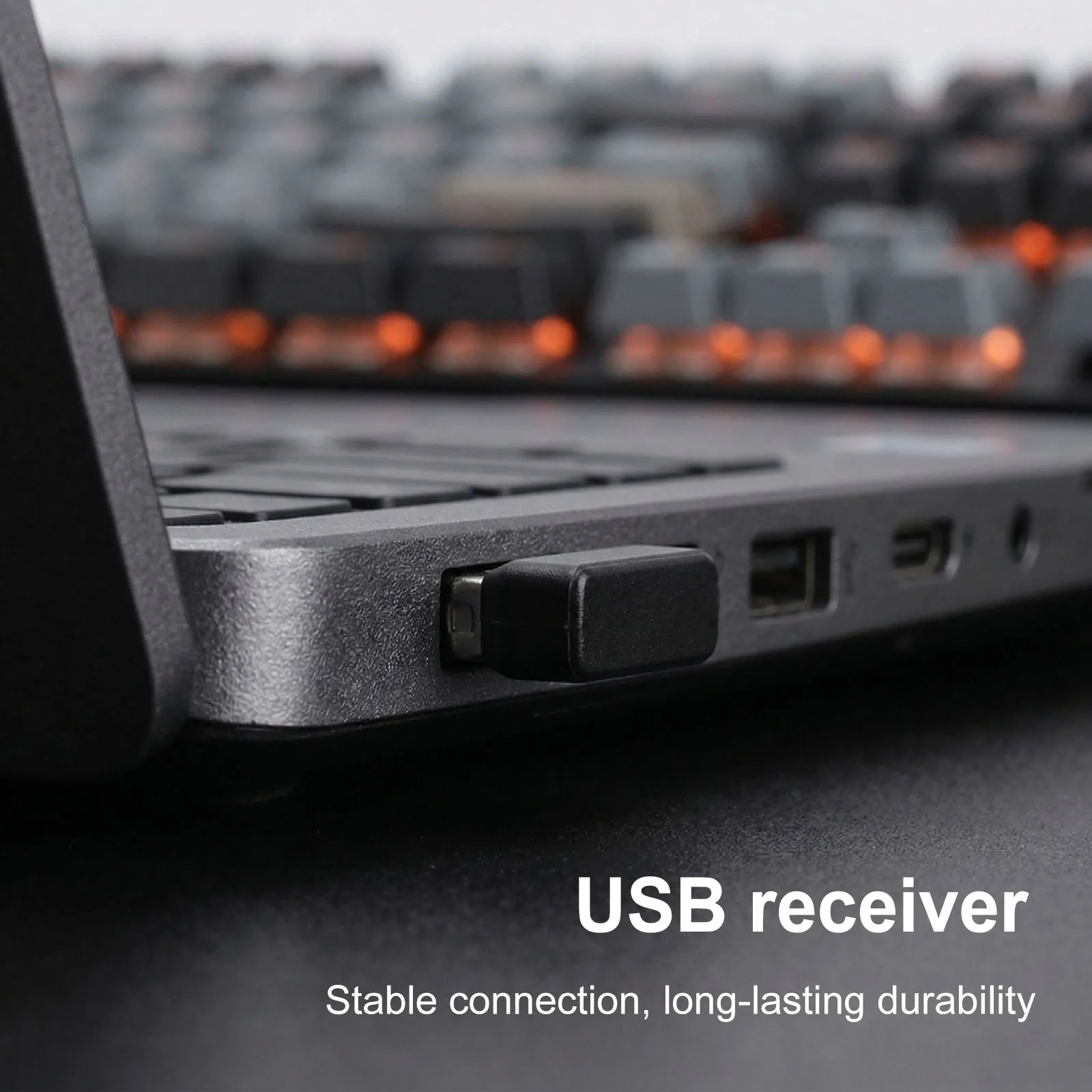 Universal Pairing USB Receiver Easy one-Step Pairing Plug and Play USB Keyboard Receiver Adapter For Logi Keyboard and Mouse