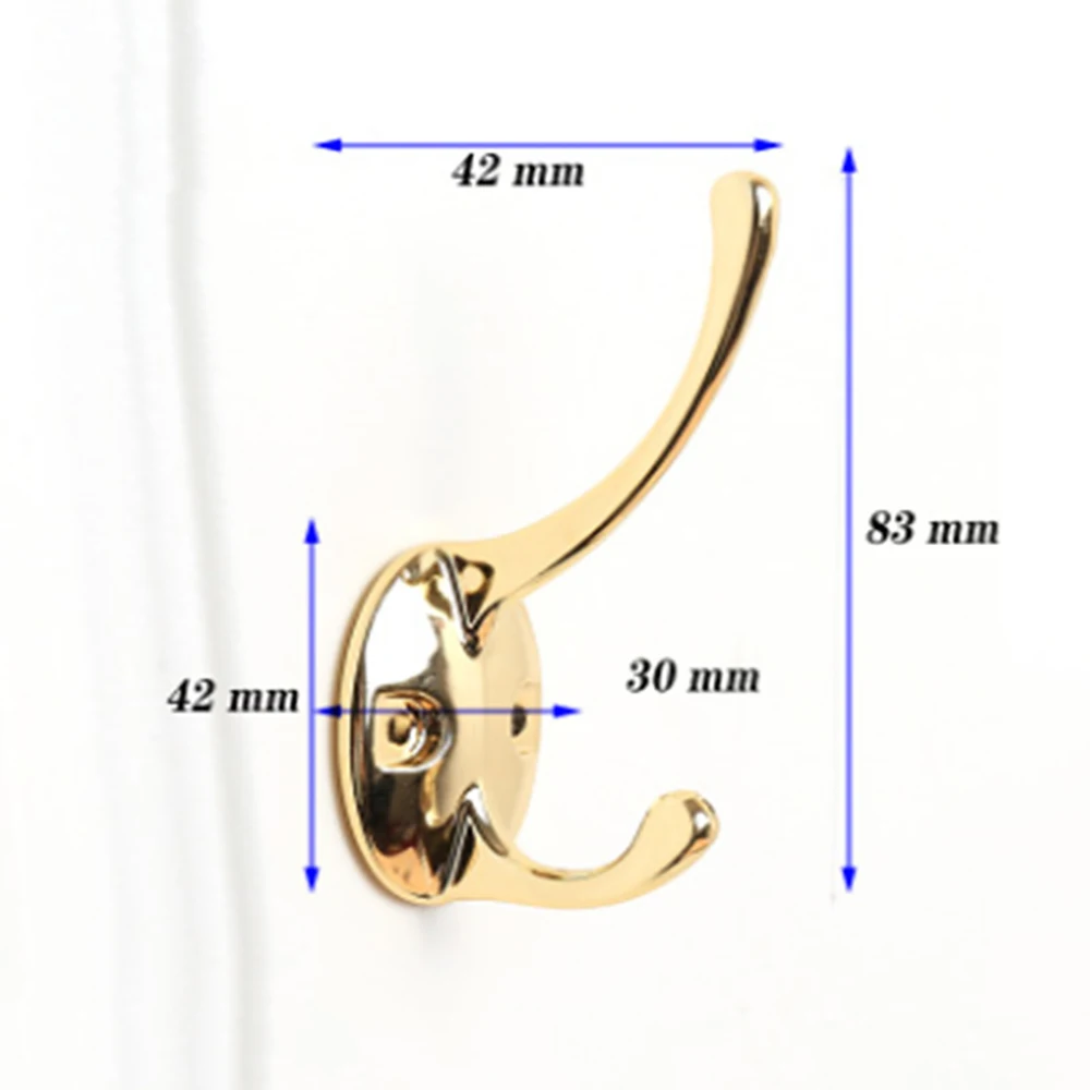 Zinc Alloy Vintage Bronze, Black, Silver Cloth Hook Hanger Wall Hook Coat Bag Hat Hanging Hooks Bathroom Kitchen Antique Racks
