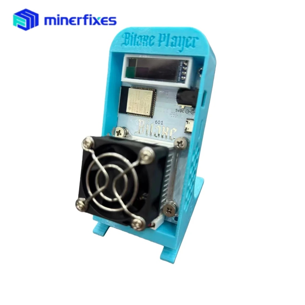 جديد أبيض Bitaxe 601 Gamma 1.2TH/S BM1370 من Antminer S21 Solo Bitcoin عمال مناجم مع الاتحاد الأوروبي PSU Crypto Miner للاستخدام المنزلي عمال المناجم BTC