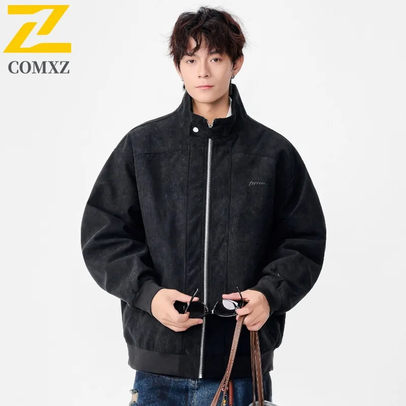 

Винтажное кожаное пальто COMXZ Maillard Style, мужская летная куртка премиум-класса, мотоциклетная универсальная минималистичная цена, контроль 149