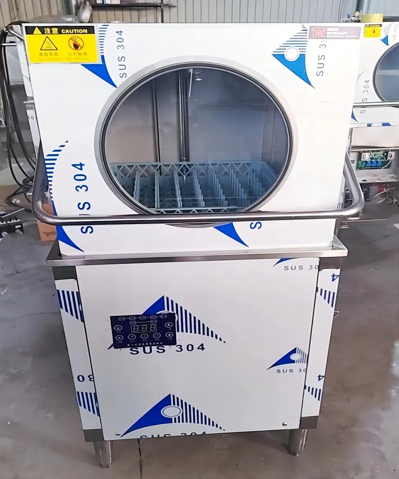 Machine /Hood ish Washer220V~450V Easy Operation Commercial Dishwasher / Industrial Dish Washing
