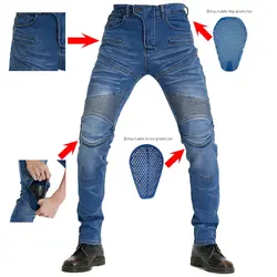 Men Jeans Moto pants Classic Motorcycle Pants Men Moto Jeans Protective Gear Riding Touring Motorbike Trousers Motocross Pants