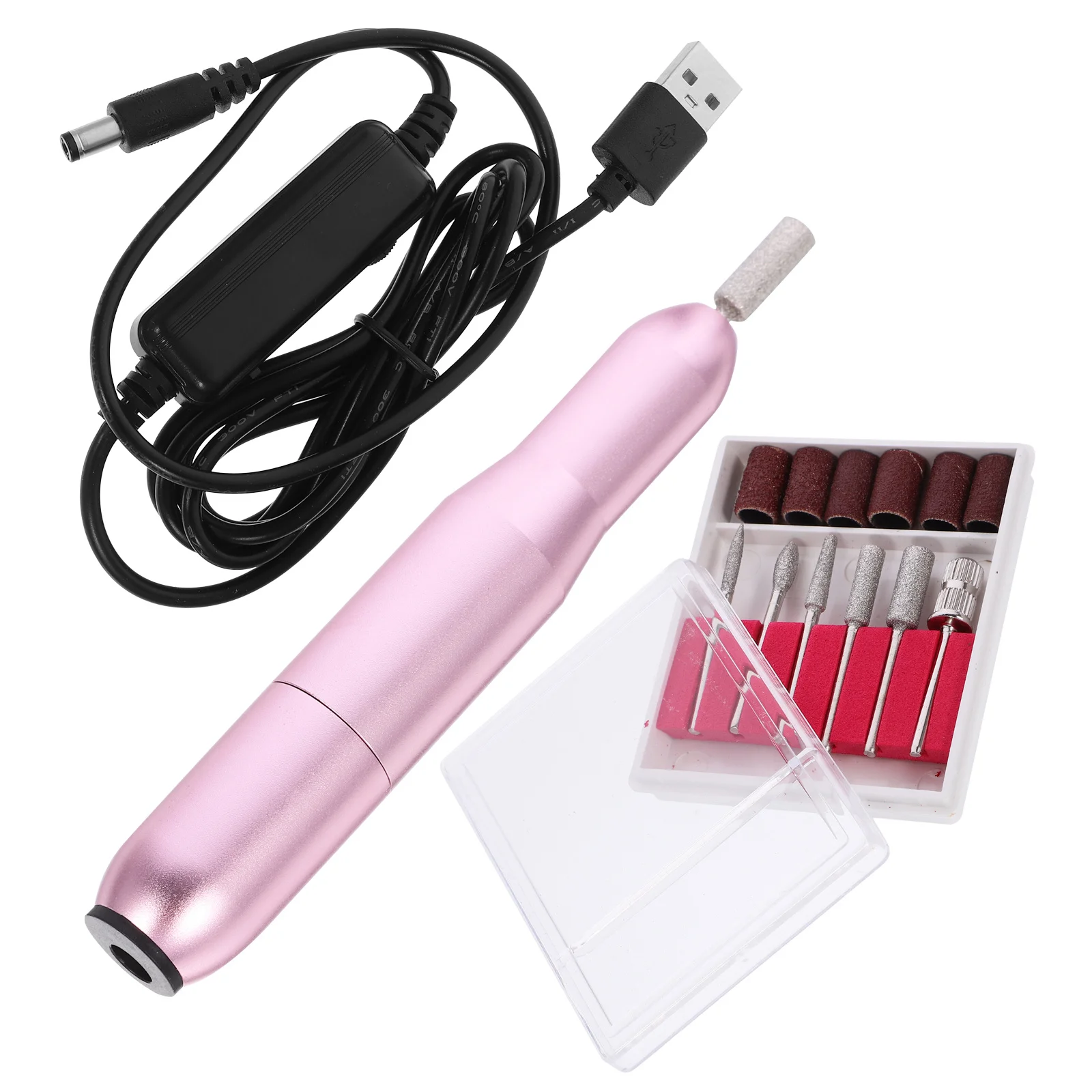 1 conjunto de máquina de broca elétrica sem fio polidor moagem para manicure pedicure arte salão kit ferramenta profissional ferramentas manicure