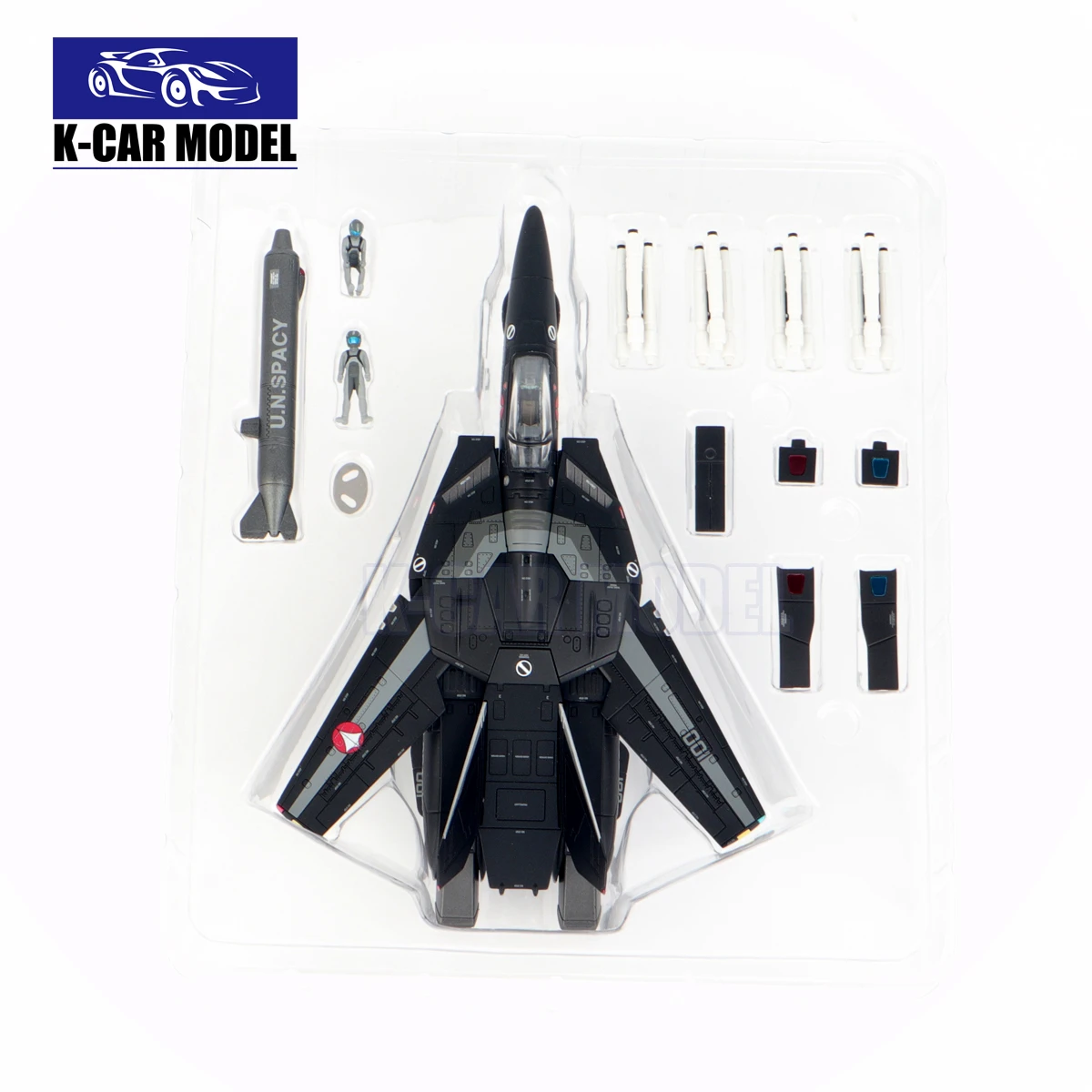 Calibre Wings 1/72 VF-1S Fighter Valkyrie Stealth Macross Air Force Fighter Plane Model