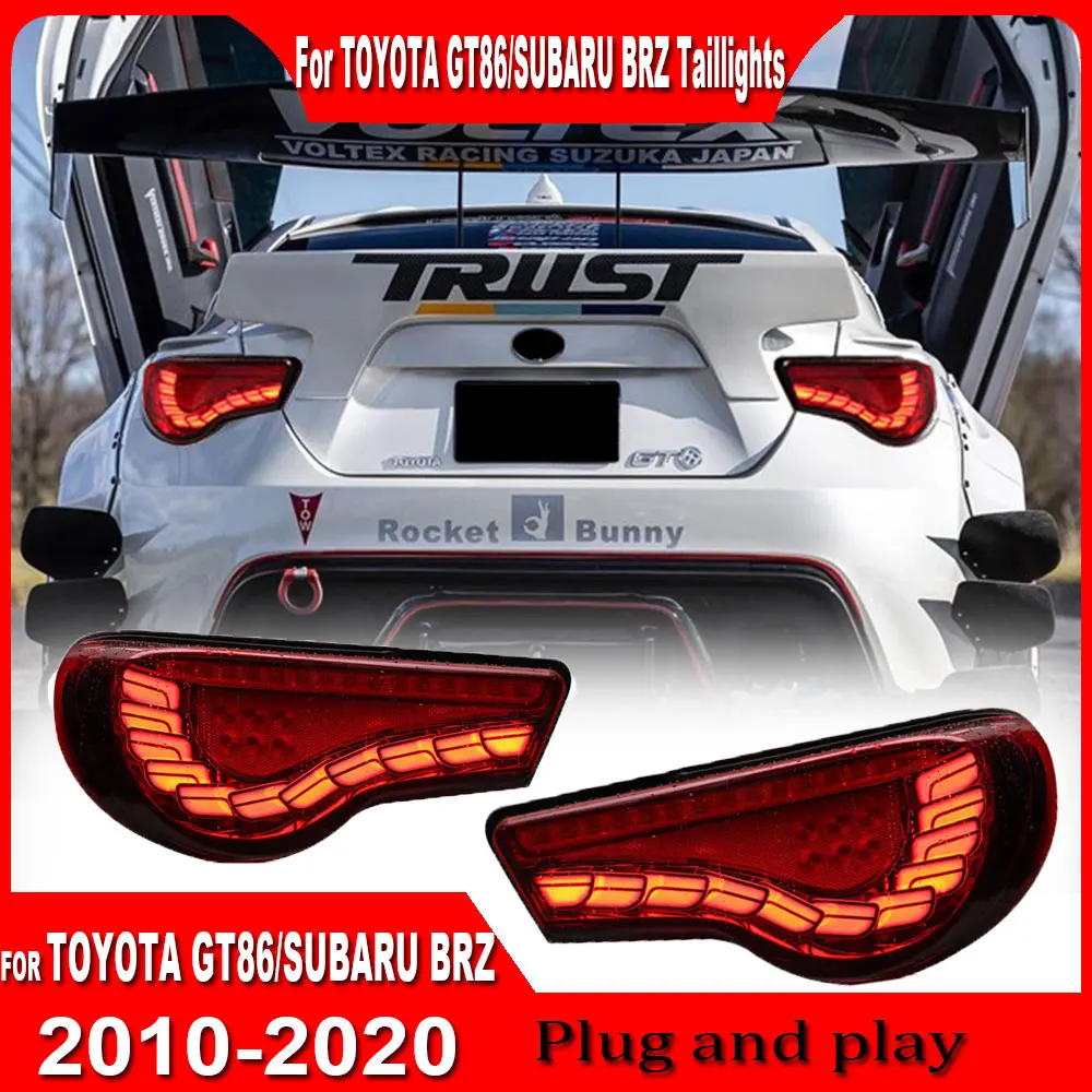 

Задние фонари для Subaru BRZ (2012-2020), Toyota GT86, FT86: стайлинг, ДХО, противотуманные, стоп-сигналы, указатели поворота, задний ход