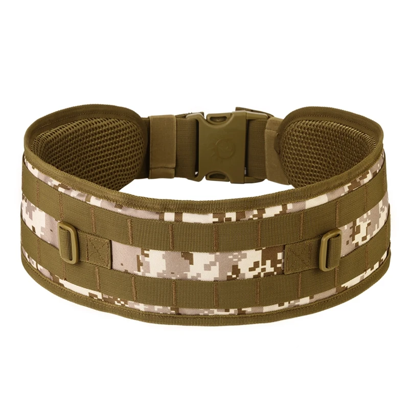 Tactical Padded Belt Airsoft CS Combat Molle Airsoft Belts Duty Paintball Waist Belt War Game Hunting Accessories