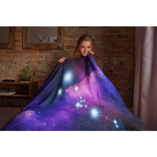 Kiparis Taurus Zodiac Star Single and Double Fleece Blanket