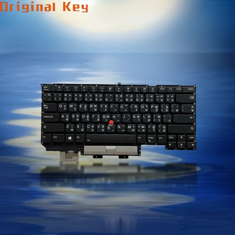

Silver Backlit Keyboard For Lenovo Thinkpad X1 Carbon 6th Gen 6 G6 Laptop SN20P38847 SN20P38873 SN20P38880