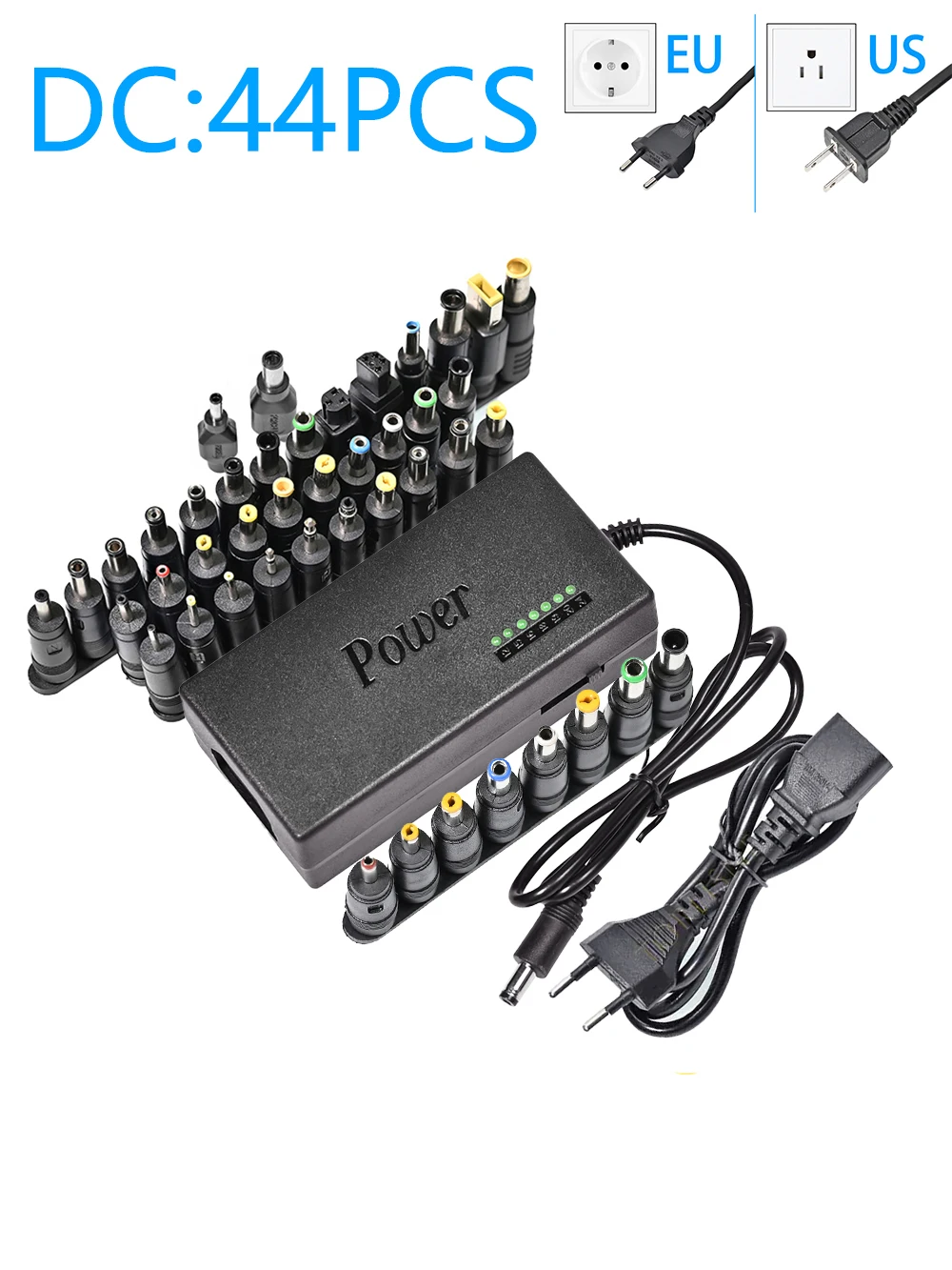 96W Universele AC Laptop Power Adapter 12V 15V 16V 18V 19V 4.5A 20V 24V Oplader Draagbare Voor Asus Acer Sony Lenovo Dell Hp MSI - afbeelding 1