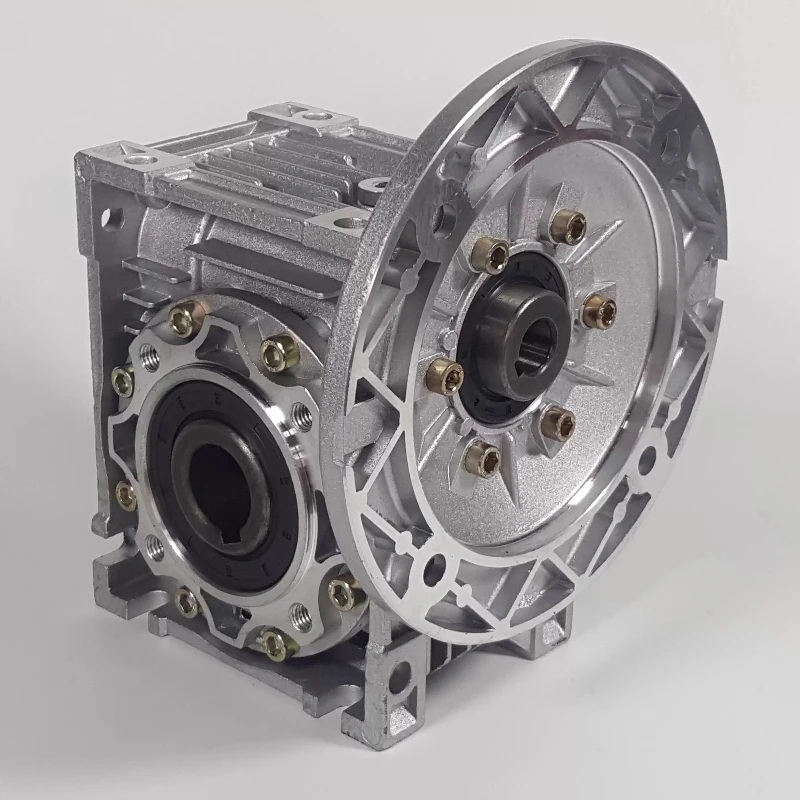 

Редуктор скорости NMRV40 RV040 с червячной передачей для двигателя постоянного тока, выход 18 мм, передаточное число 7.5:1-100:1, для двигателя NEMA 34