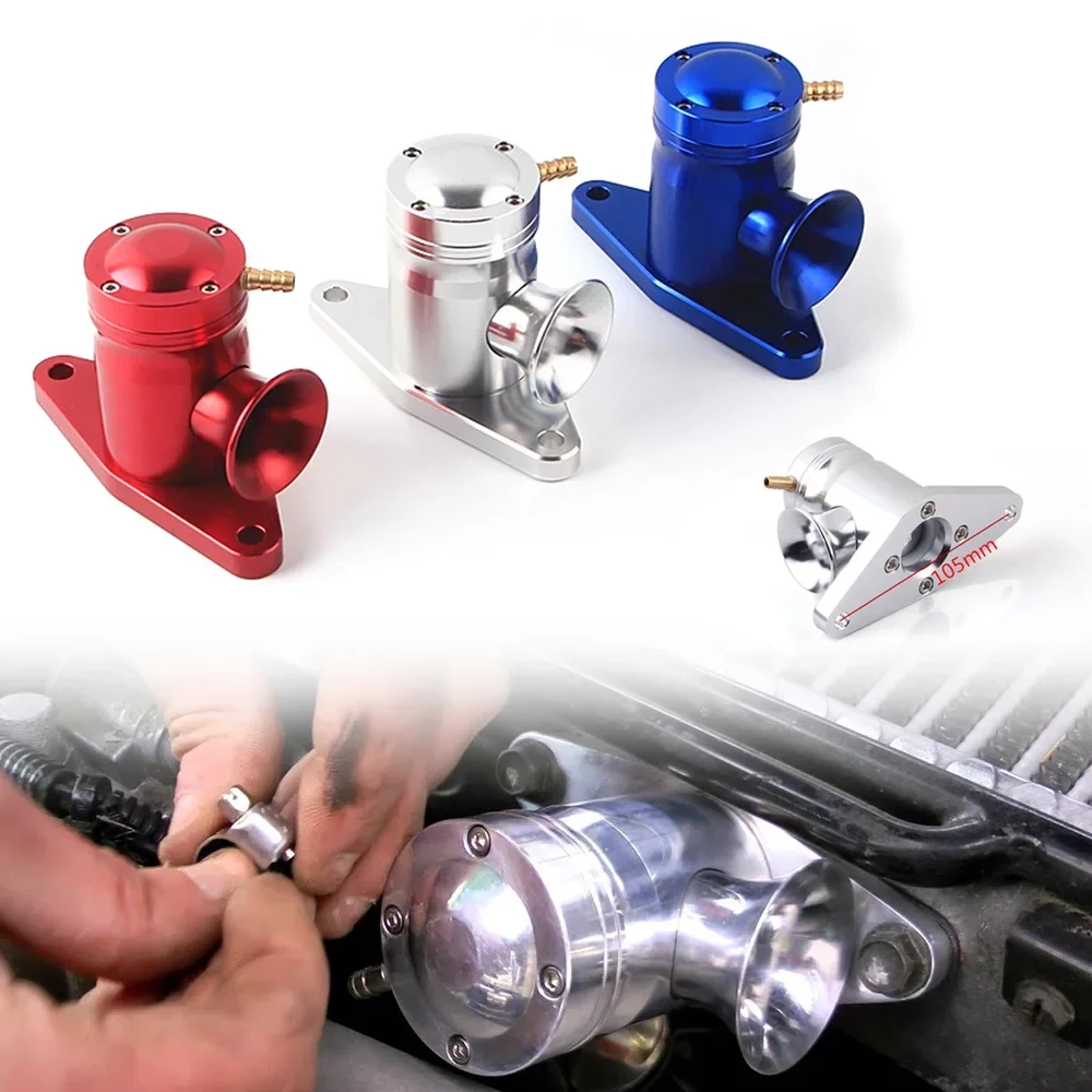 Aluminum Bolt-On Top Mount Turbo Blow Off Valve BOV Bleed Valve For 02-07 Subaru WRX STI EJ20 Engine