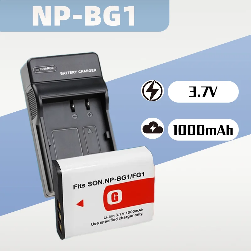 3.7V 1000Mah NP-BG1… - image