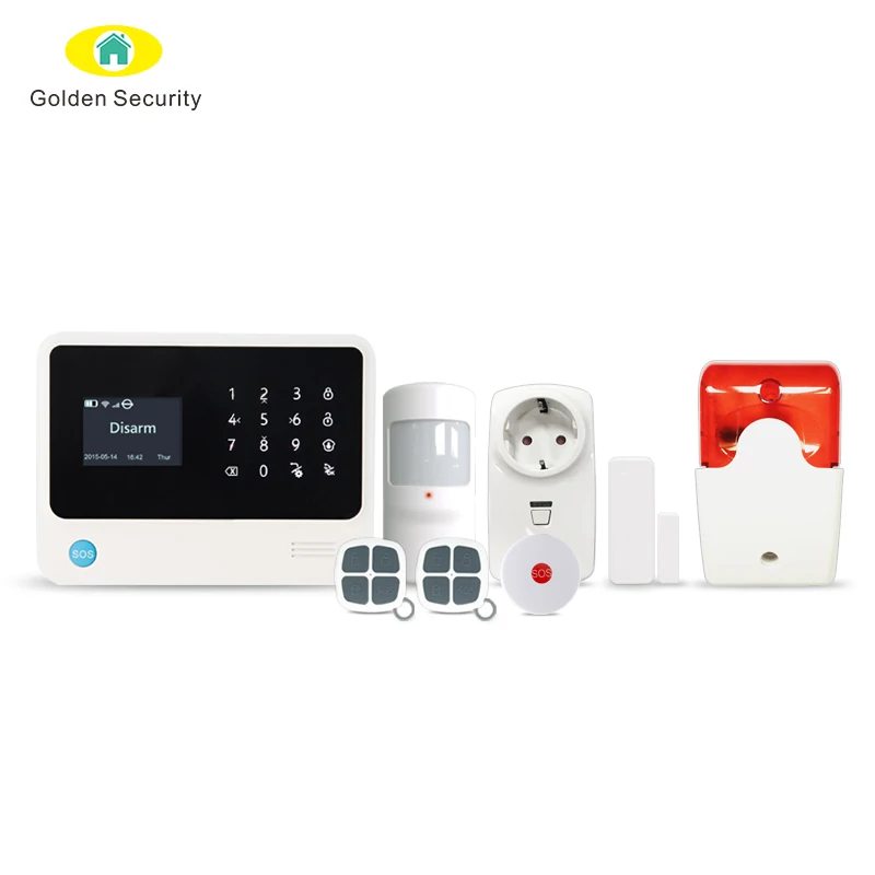 Intruder Smart Home assaltante Sistema De Segurança, Sistema De Alarme, Wi-Fi, GSM, GPRS