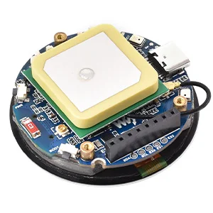 ESP32-S3 1.75inch AMOLED Round Touch Display Development Board, 32-bit LX7 Dual-core Processor, 466×466 Pixels, QSPI Interface