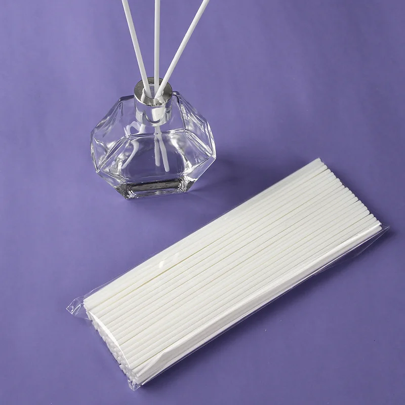 

Diffuser Replacement Sticks 100Pcs Aroma Reed Fragrance Sticks -Essential Oil Fiber Sticks For Reed Diffuser