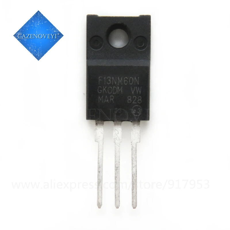 

10pcs/lot STF13NM60N 13NM60N 600V 11A TO-220F In Stock