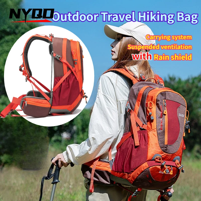 

Outdoor Sports Backpack Nylon Waterproof Large Capacity Travel Cycling Backpacks Fashion Hiking Bag Mochilas Para Mujer Mochila