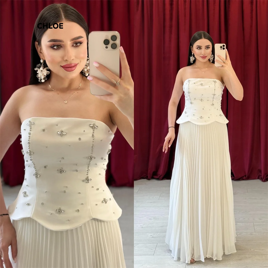 Vestidos de Noche muy lujosos hechos a medida, vestidos de fiesta elegantes con hombros descubiertos de alta calidad para mujer, línea de lujo A