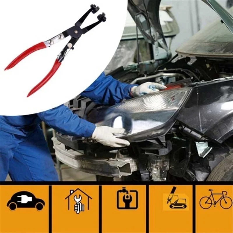 Hose clip plier Tools Auto Vehicle Pliers Hose Clamp Tools Snap Pliers Auto Hose Clamps Fuel Coolant Clamp Tools