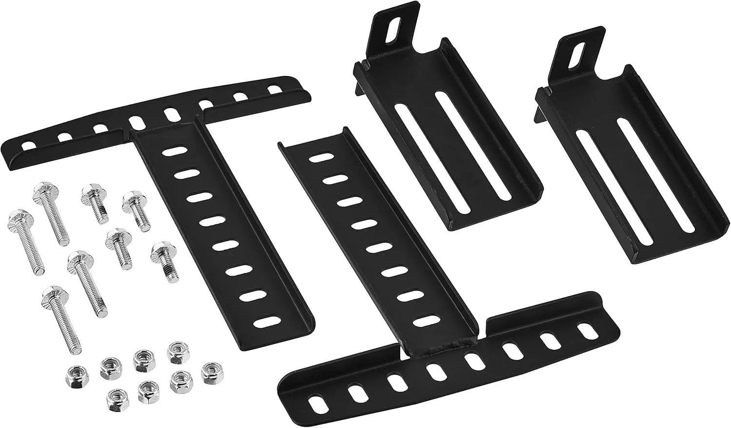 

Brackets-Attach Headboad To L100 Adjustable Bed Base - Easy To Customize - Durable - Solid Steel, Headboard, Black