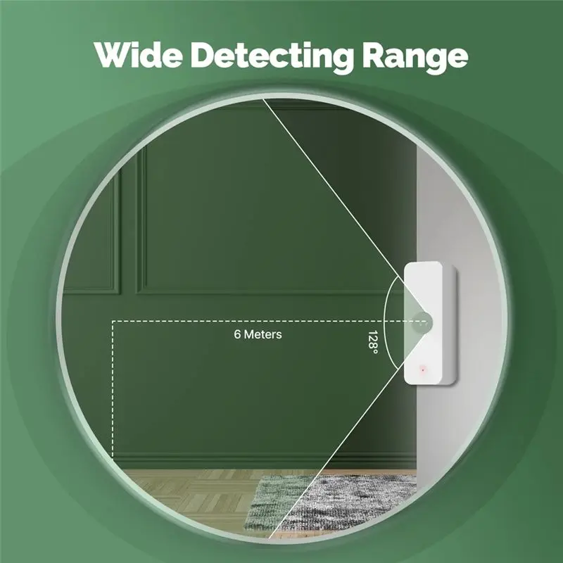 B04B-Tuya Smart PIR Sensor Human Body Infrared Motion Detector Home Security Scene Linkage Automation