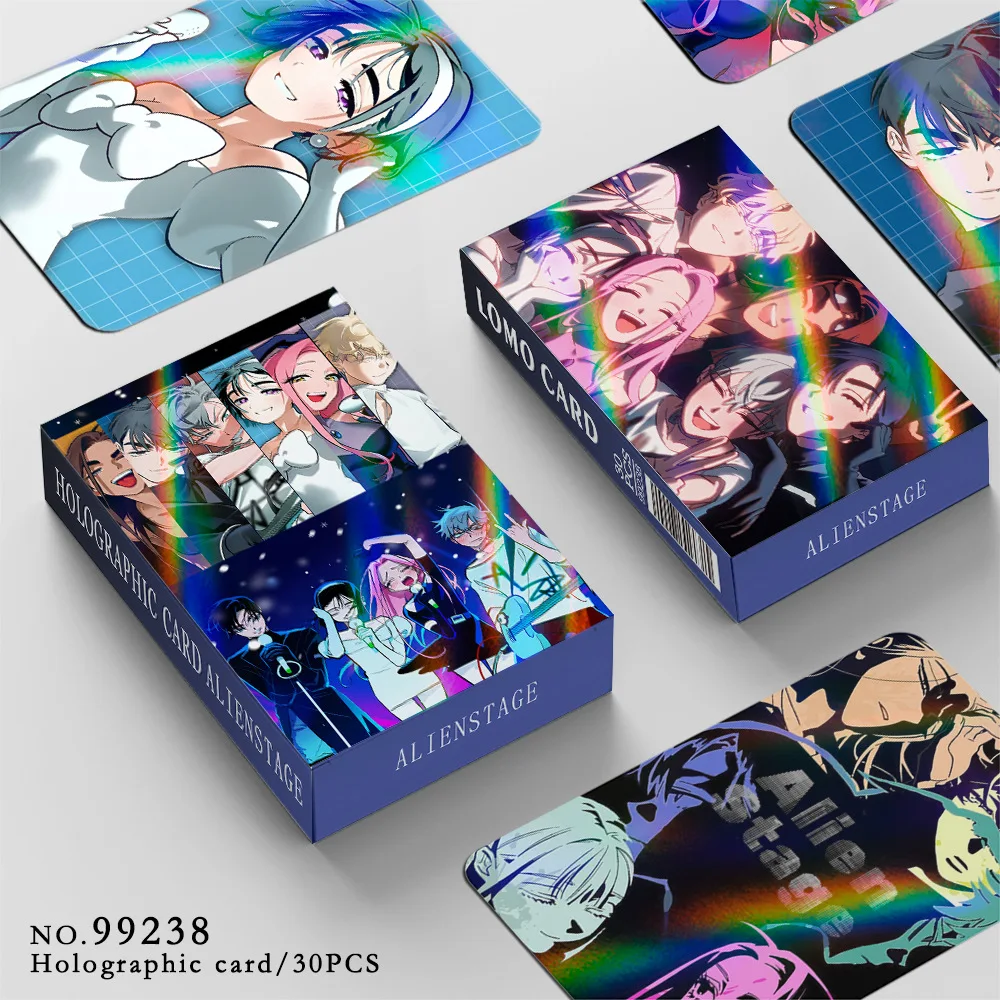 conjunto-de-30-cartoes-de-fotos-colecionaveis-lomo-de-manga-coreano-alien-stage-luka-hyuna-ivan-com-adesivos-bonus-presente-para-fas