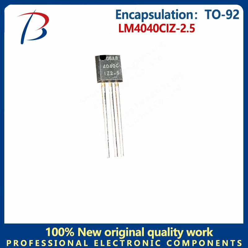 5pcs  LM4040CIZ-2.5 2.5V 15MA parallel voltage reference package TO-92