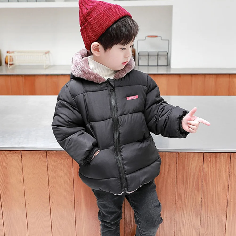 

1Pcs Child Winter Jacket Premium Skin-Friendly Padded Outerwear for Boys Girls Casual Daily Wear Kid Thickened Winter Clothes
