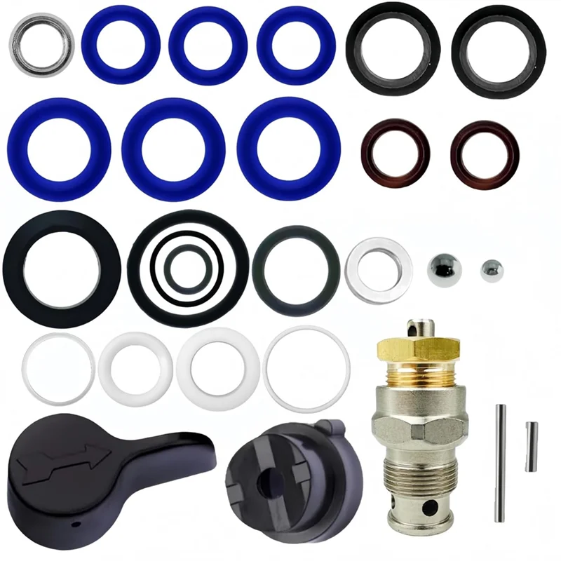 Kit de embalagem de bomba ABFI para pulverizadores mal ventilados - 235014 e 244194-Kit de reparo compatível com modelos 210/230/390/395/490/495/595/3400