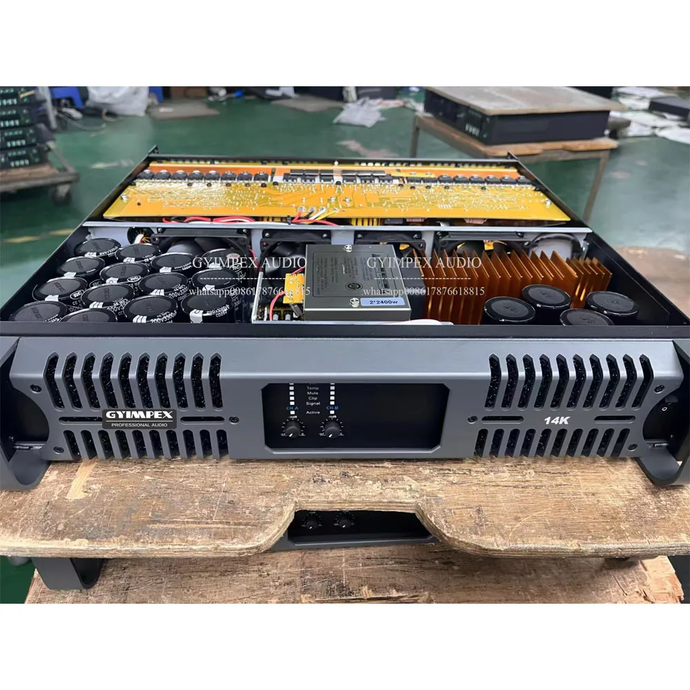 

2400 WATT 2 Channel Audio FP Amplifier Amp Class Td Digital Power Amplifier for Professional DJ Full Range Loudspeaker Bass