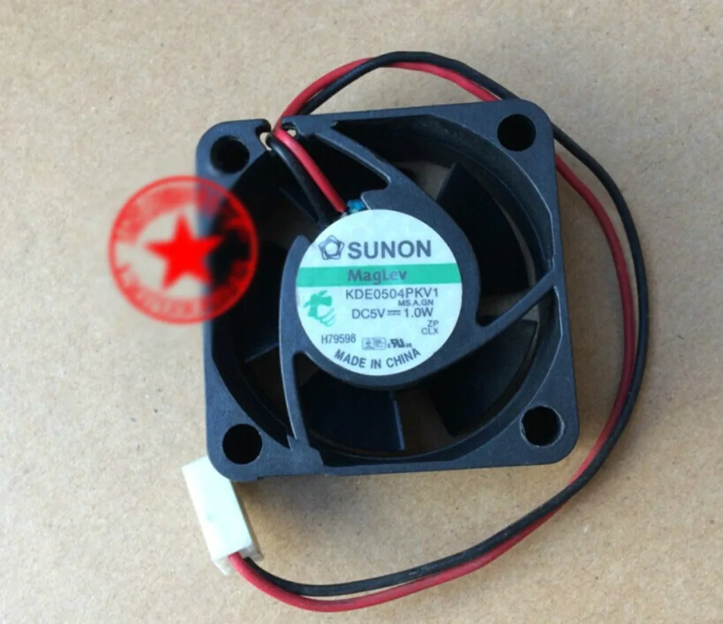 1pcs for  SUNON KDE0504PKV1 4CM 4020 5V 1.0W Switch Cooling Fan 2pin