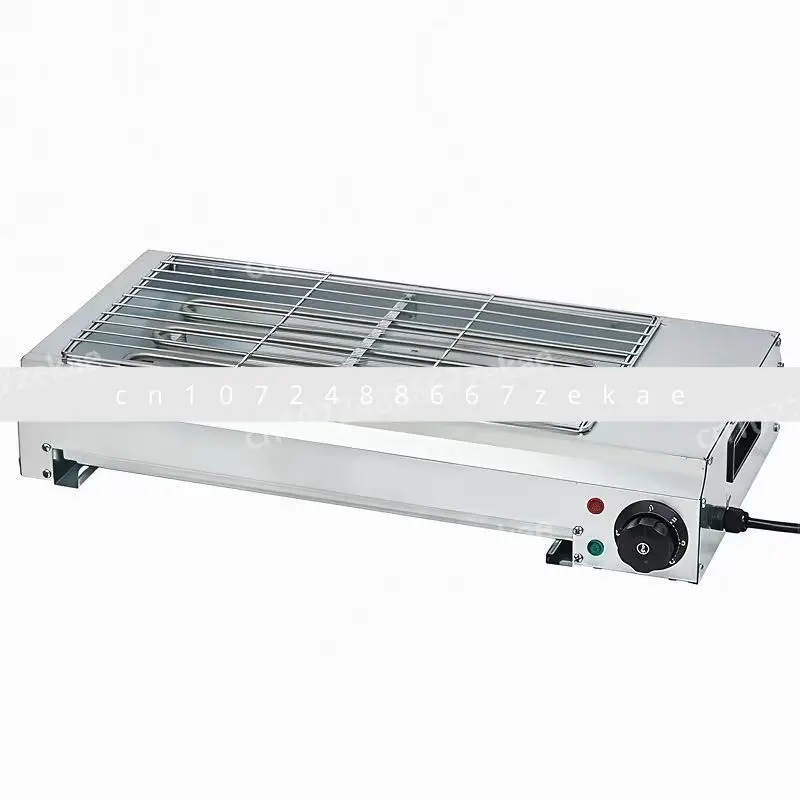 

Коммерческая мощная электрическая духовка из нержавеющей стали, уличная, бездымная, электрическая машина для шашлыков, гриль, баранина