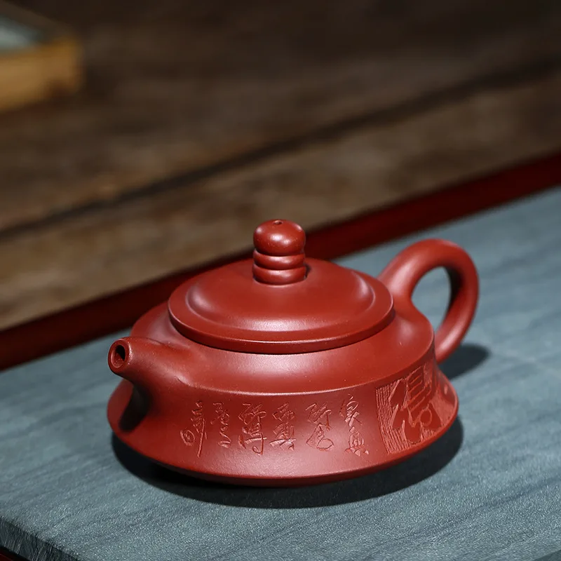 120ml Chinese Yixing Purple Clay Teapots Handmade Tea Pot Beauty Tea Infuser Kettle Household Zisha Tea Set Teaware Gifts - view 4