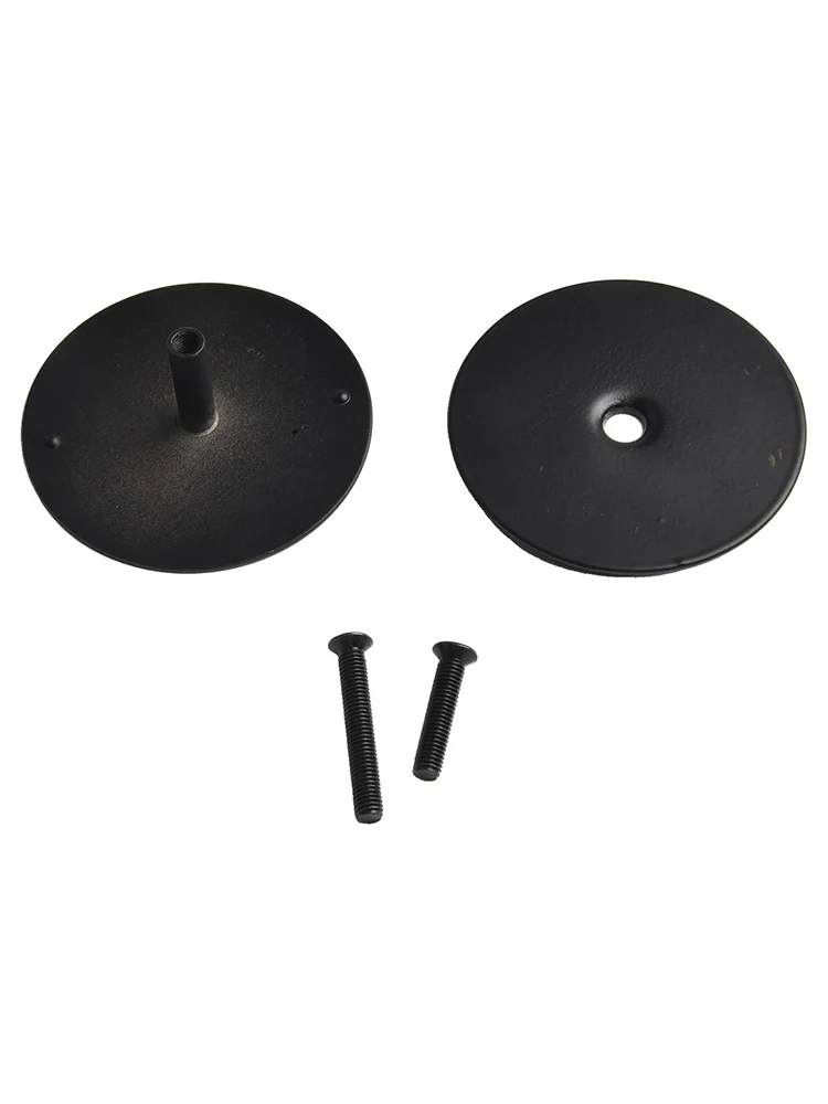 Robust Metal Door Hole Cover Plate to Secure Unused Holes Easy Installation with Multiple Screw Lengths for Custom Fit