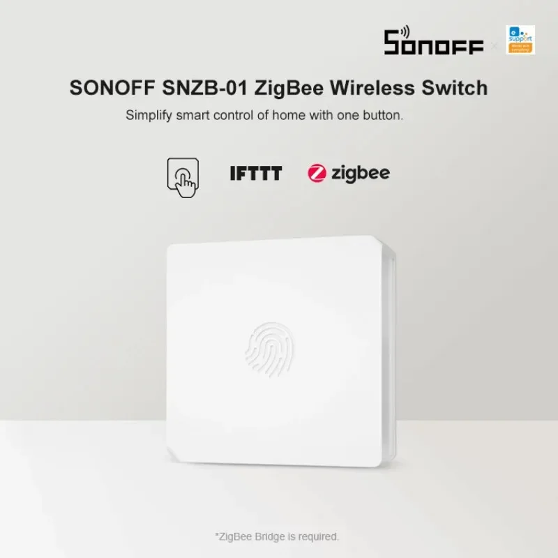 SONOFF Zigbee 3.0 ZBBridge Mini ZBMINI / Wireless Switch / Temperature Humidity /Motion /Door Sensor Work With Alexa Google Home