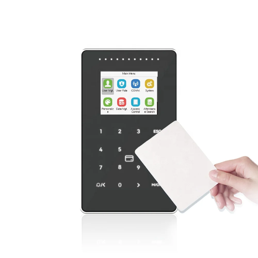 Software di presenza basato su web Sistema di presenza temporale con terminale di controllo accessi con scheda RFID senza contatto